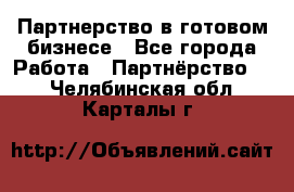 Партнерство в готовом бизнесе - Все города Работа » Партнёрство   . Челябинская обл.,Карталы г.